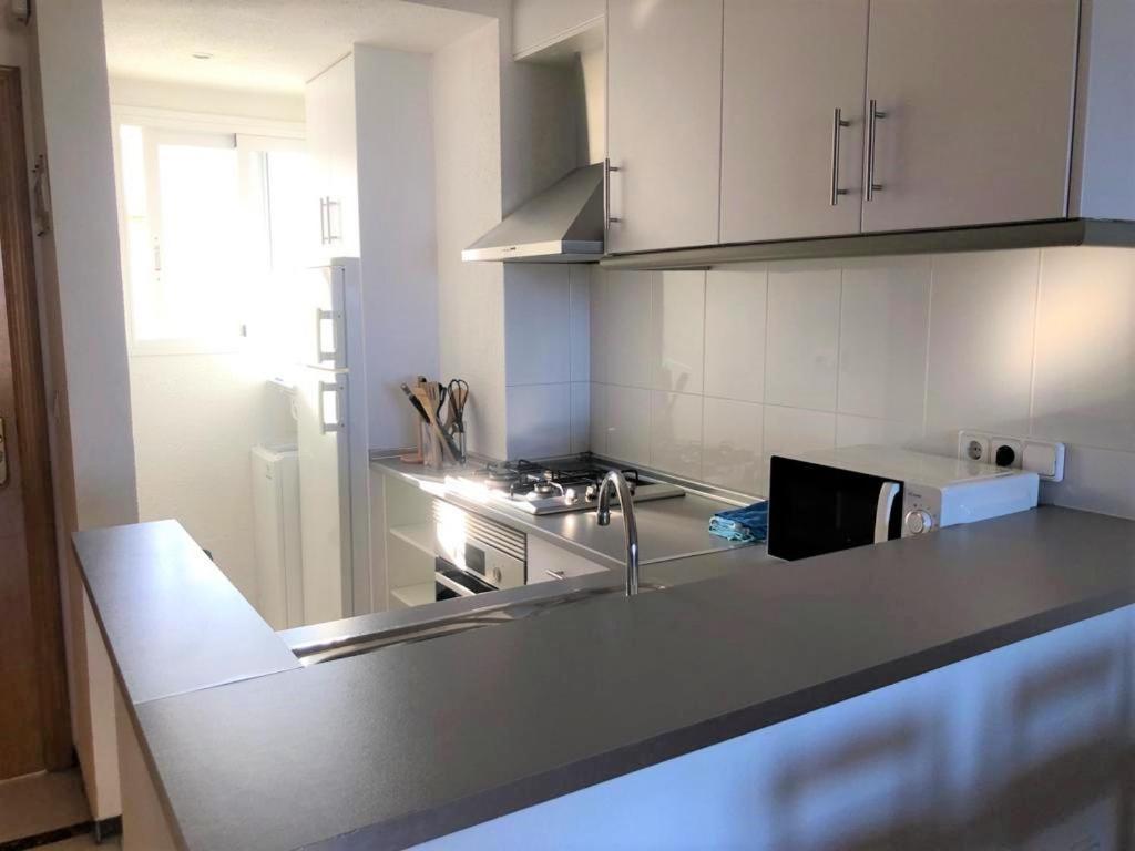 Acogedor apartamento frente al mar con piscina Altea Exterior foto